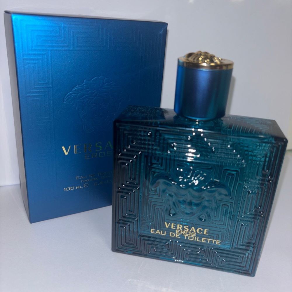 Versace Eros Eau de Toilette for Women - Teal and Gold